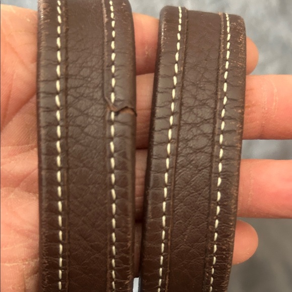 Vintage Brown Leather Coach Bleecker Tote Bag - Picture 3 of 7